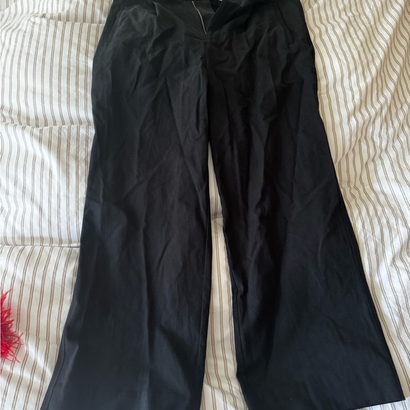 EVERLANE TROUSERS IN BLACK - SIZE 12 - Picture 2 of 4